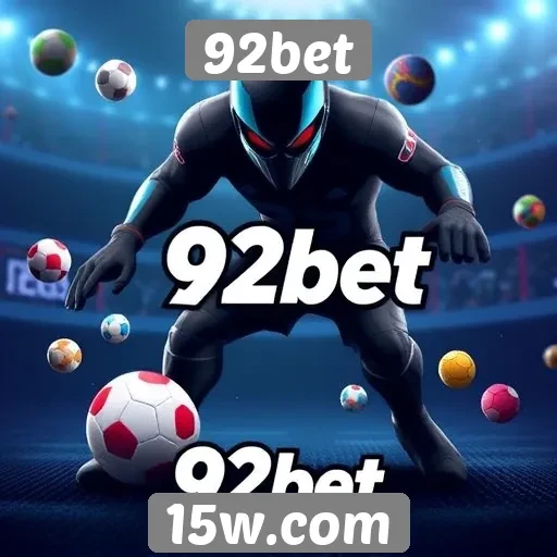 Variedade de jogos disponíveis na 92bet